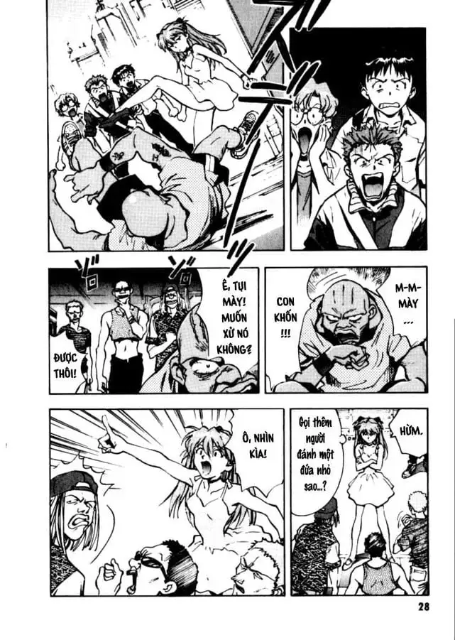 Truyện Tranh Đặc Nhiệm Không Gian - Shin Seiki Evangelion trang 11