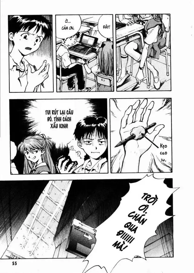 Truyện Tranh Đặc Nhiệm Không Gian - Shin Seiki Evangelion trang 11