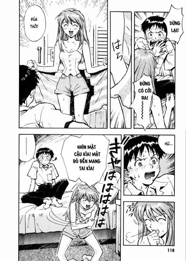 Truyện Tranh Đặc Nhiệm Không Gian - Shin Seiki Evangelion trang 11