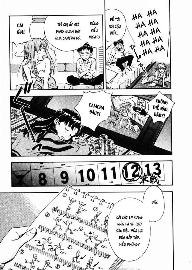 Truyện Tranh Đặc Nhiệm Không Gian - Shin Seiki Evangelion trang 11