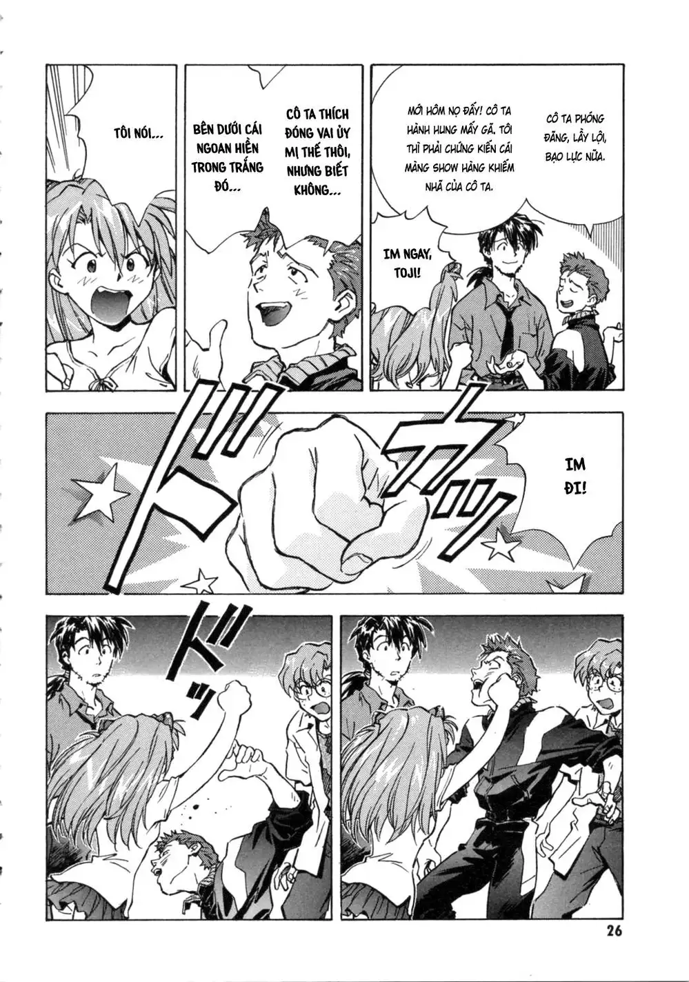 Truyện Tranh Đặc Nhiệm Không Gian - Shin Seiki Evangelion trang 11