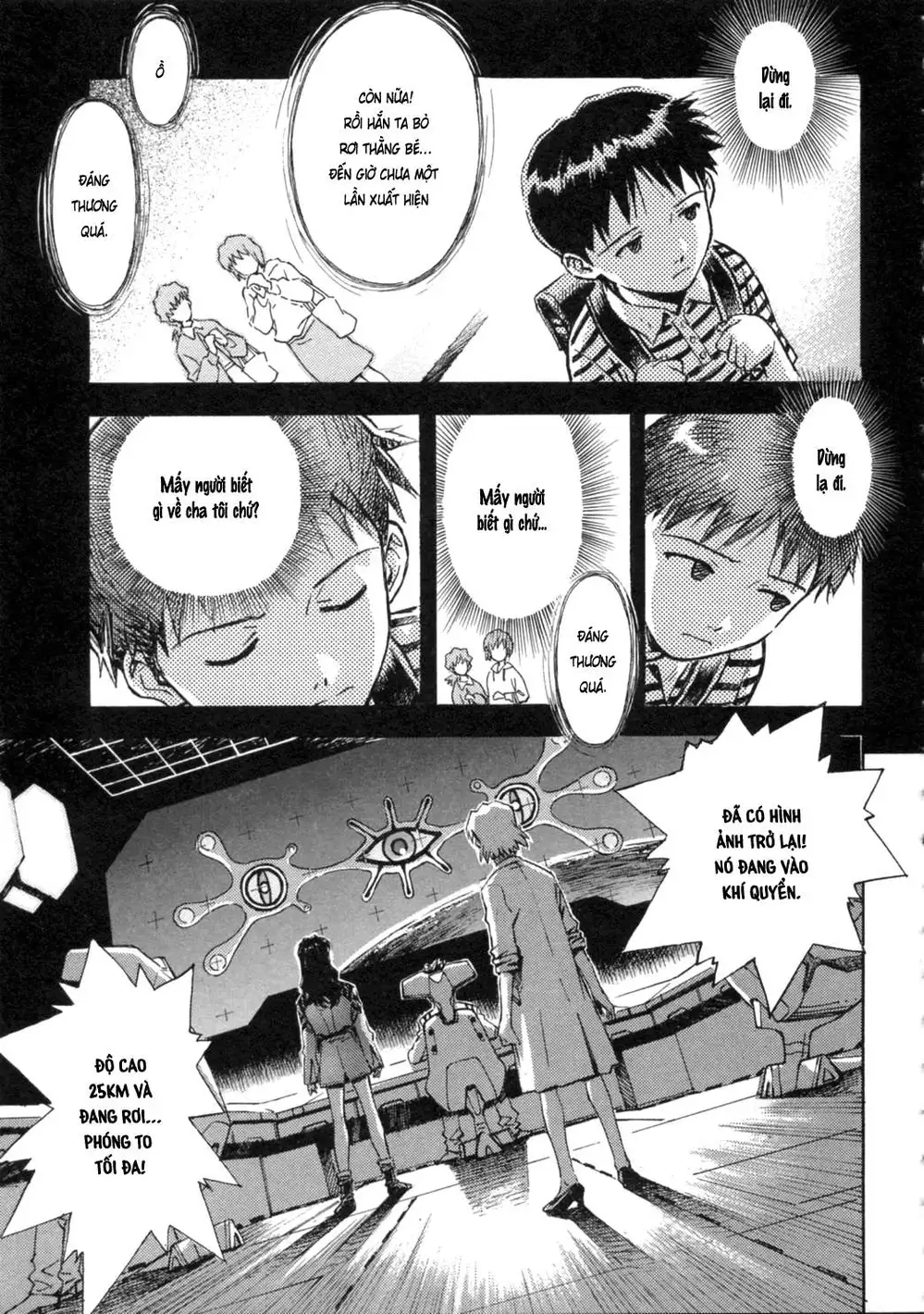 Truyện Tranh Đặc Nhiệm Không Gian - Shin Seiki Evangelion trang 11