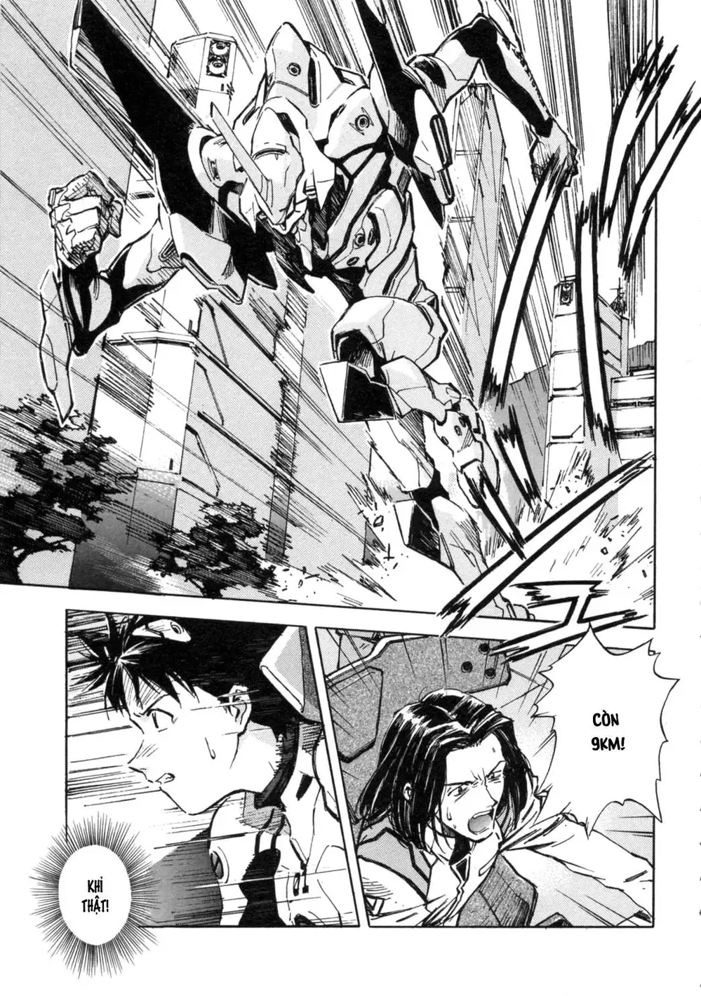 Truyện Tranh Đặc Nhiệm Không Gian - Shin Seiki Evangelion trang 11