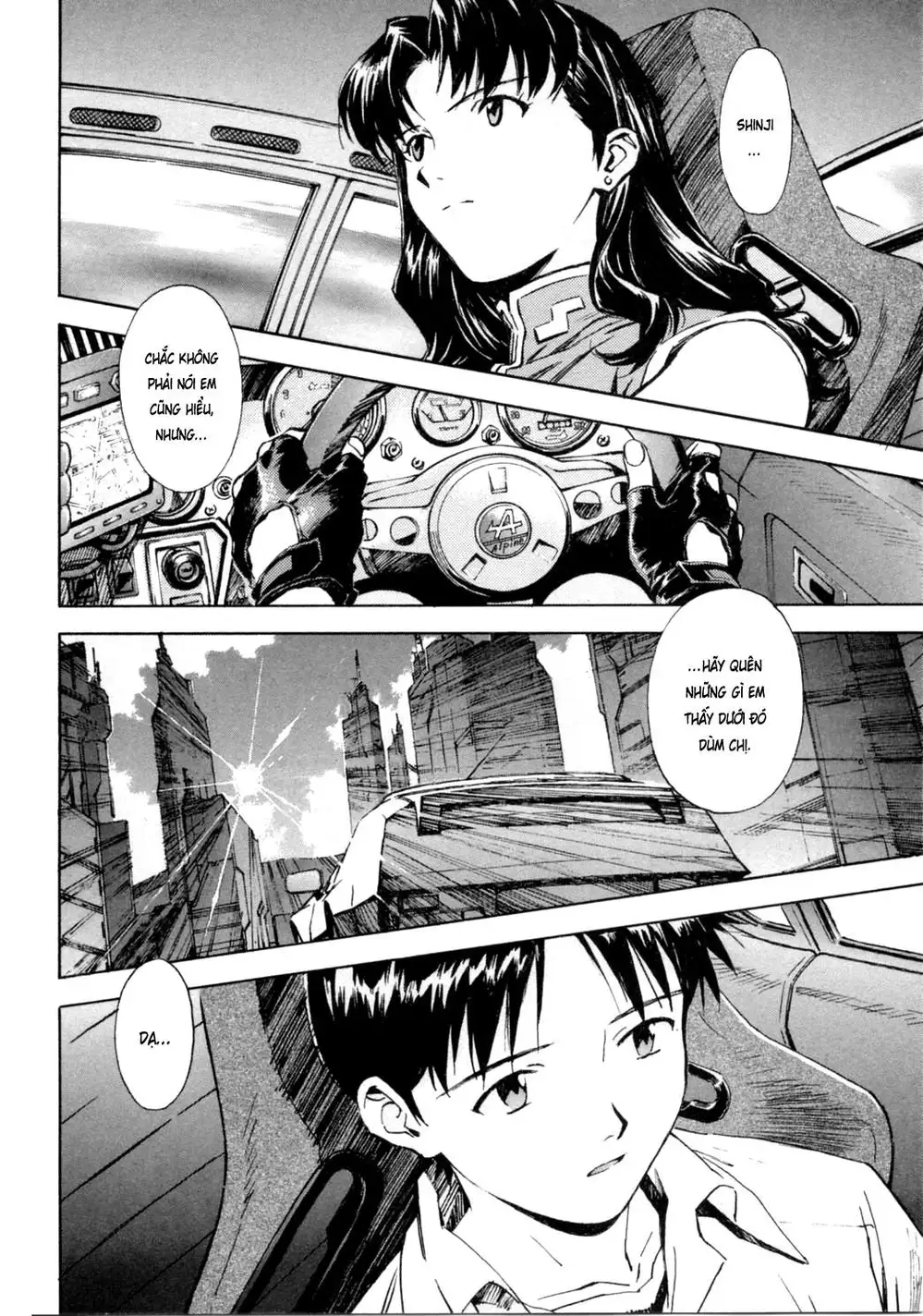Truyện Tranh Đặc Nhiệm Không Gian - Shin Seiki Evangelion trang 11