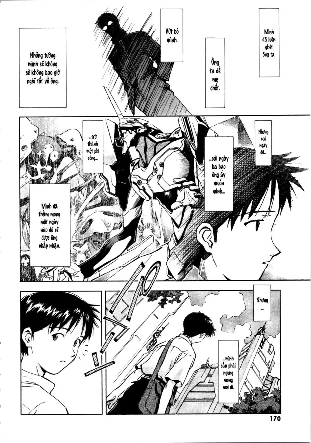 Truyện Tranh Đặc Nhiệm Không Gian - Shin Seiki Evangelion trang 11