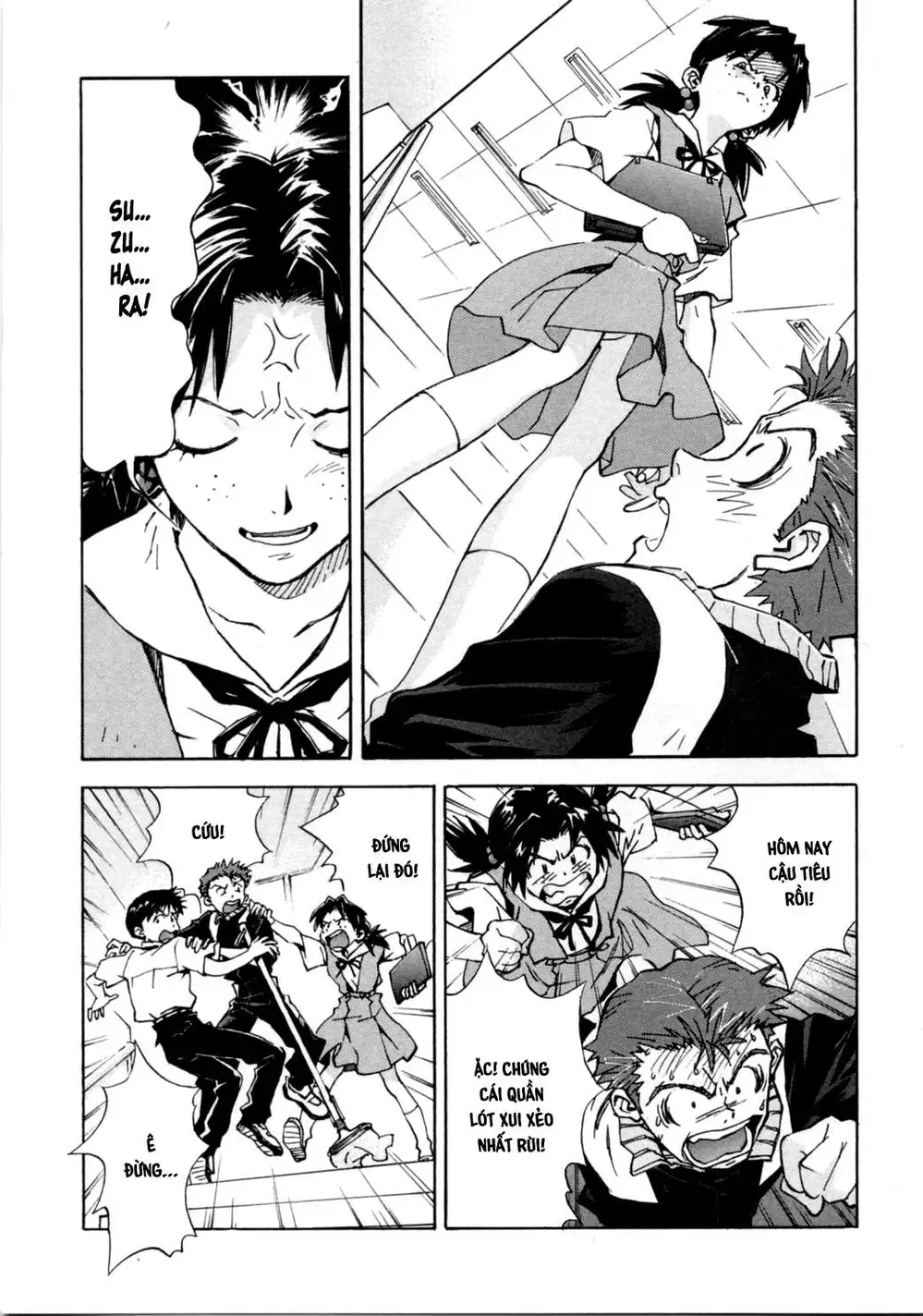 Truyện Tranh Đặc Nhiệm Không Gian - Shin Seiki Evangelion trang 11