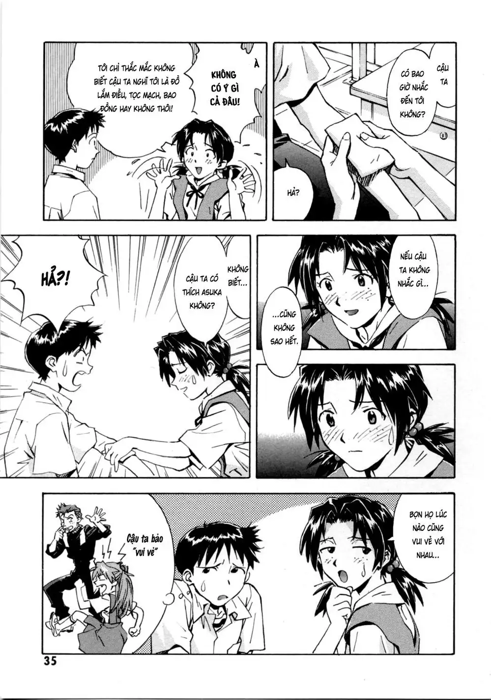 Truyện Tranh Đặc Nhiệm Không Gian - Shin Seiki Evangelion trang 11