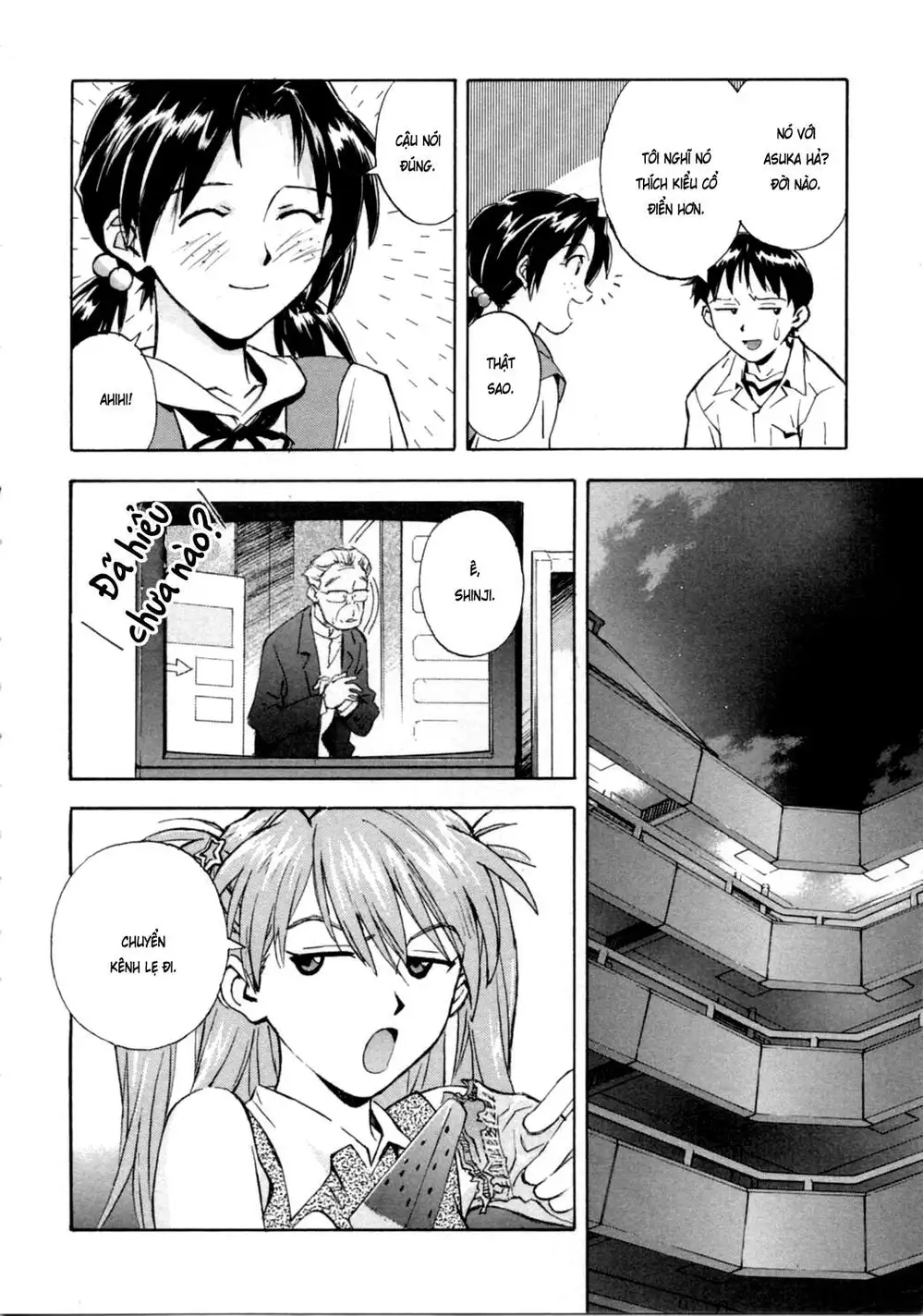 Truyện Tranh Đặc Nhiệm Không Gian - Shin Seiki Evangelion trang 11