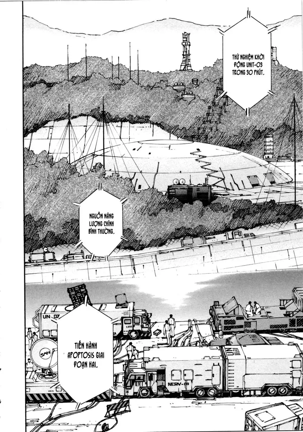 Truyện Tranh Đặc Nhiệm Không Gian - Shin Seiki Evangelion trang 11