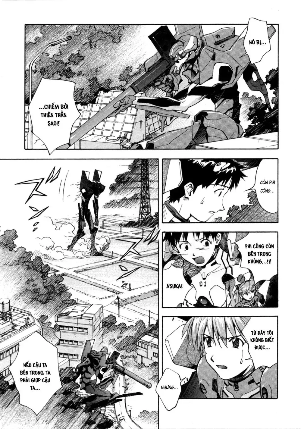 Truyện Tranh Đặc Nhiệm Không Gian - Shin Seiki Evangelion trang 11