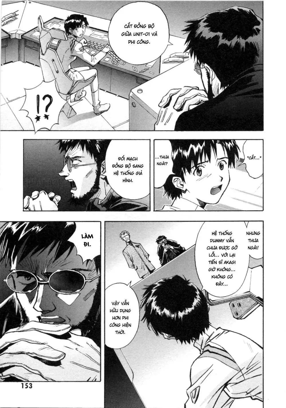 Truyện Tranh Đặc Nhiệm Không Gian - Shin Seiki Evangelion trang 11
