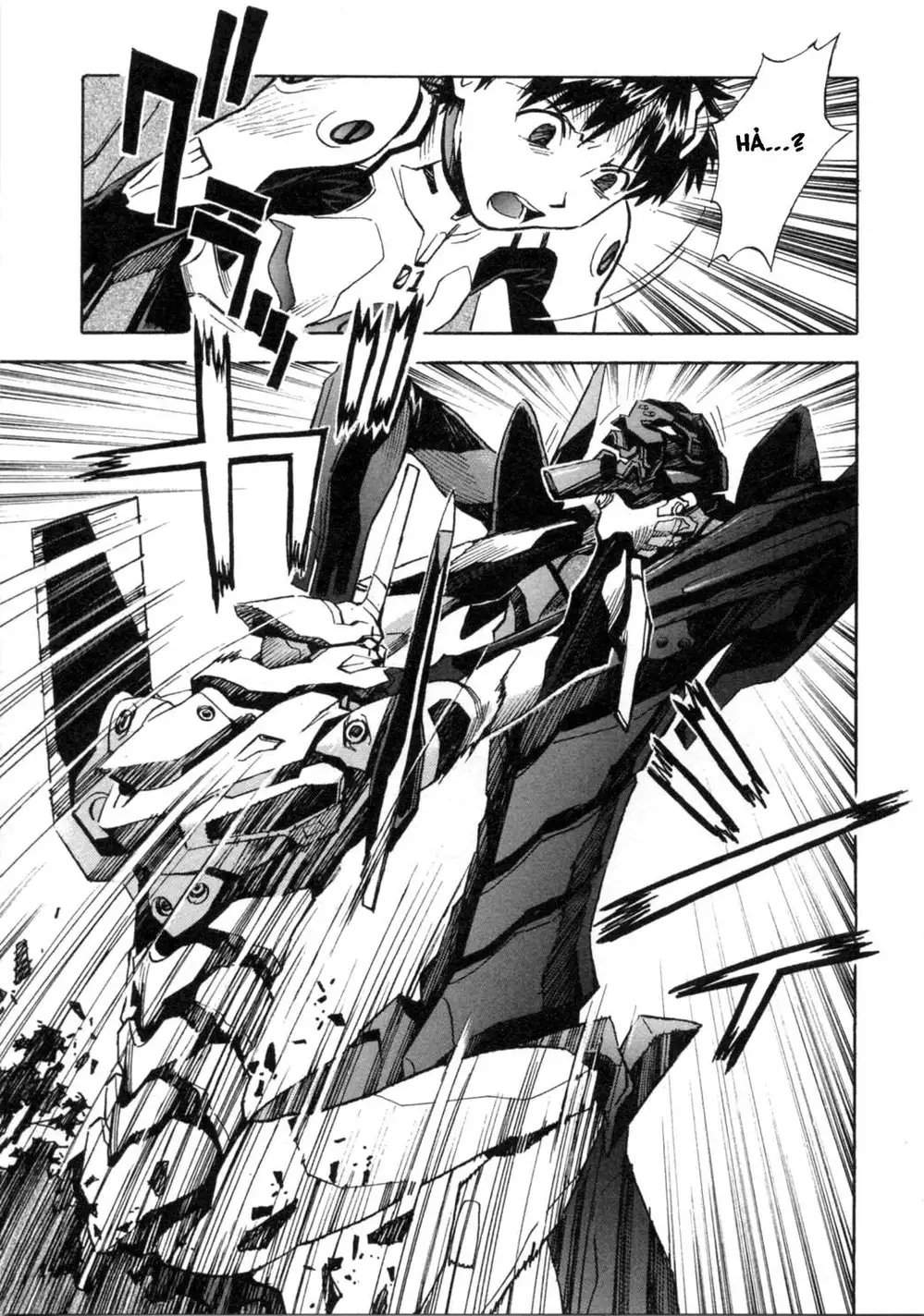 Truyện Tranh Đặc Nhiệm Không Gian - Shin Seiki Evangelion trang 11
