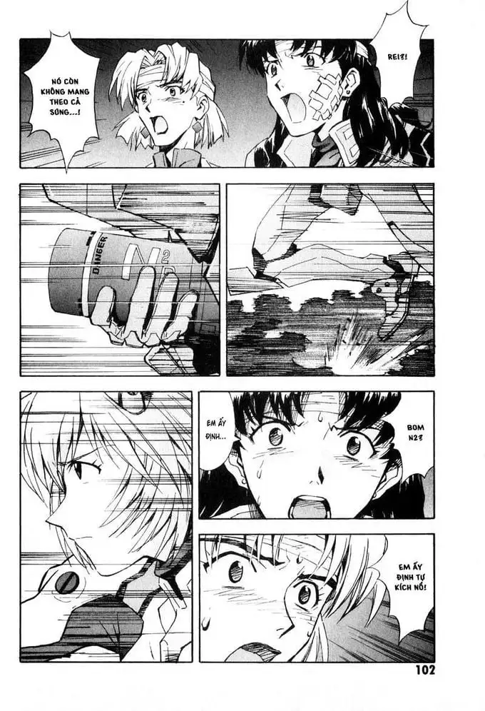 Truyện Tranh Đặc Nhiệm Không Gian - Shin Seiki Evangelion trang 11