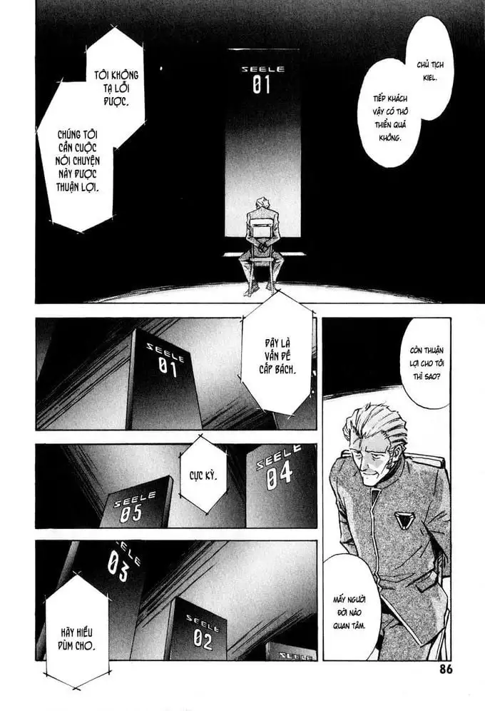 Truyện Tranh Đặc Nhiệm Không Gian - Shin Seiki Evangelion trang 11