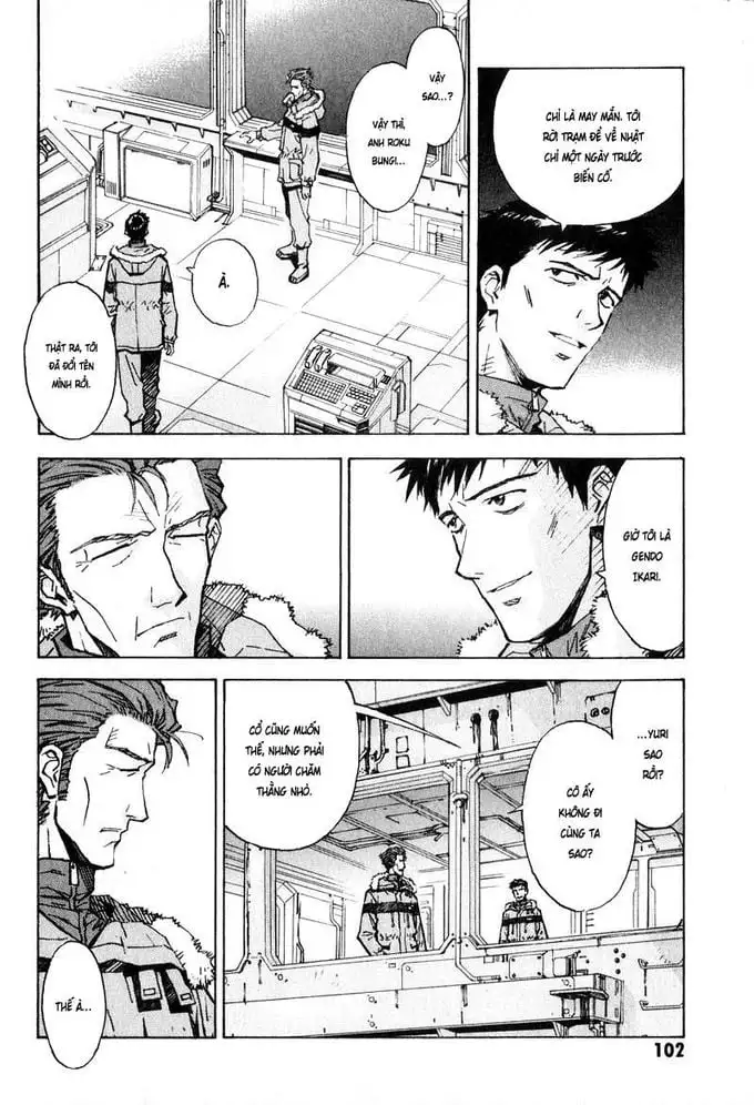 Truyện Tranh Đặc Nhiệm Không Gian - Shin Seiki Evangelion trang 11