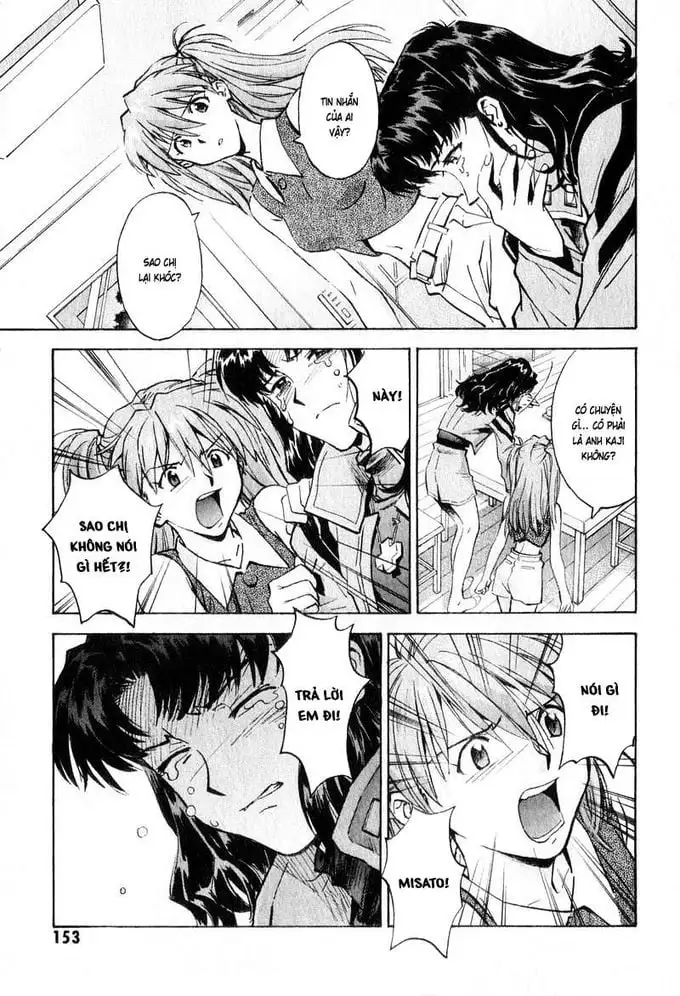 Truyện Tranh Đặc Nhiệm Không Gian - Shin Seiki Evangelion trang 11