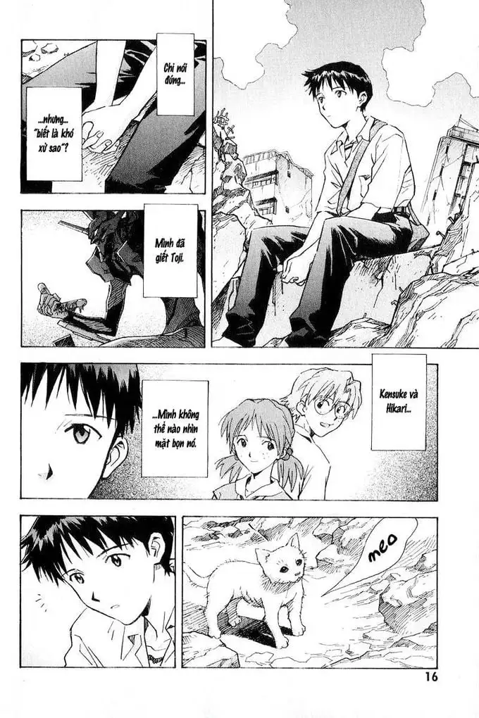 Truyện Tranh Đặc Nhiệm Không Gian - Shin Seiki Evangelion trang 11