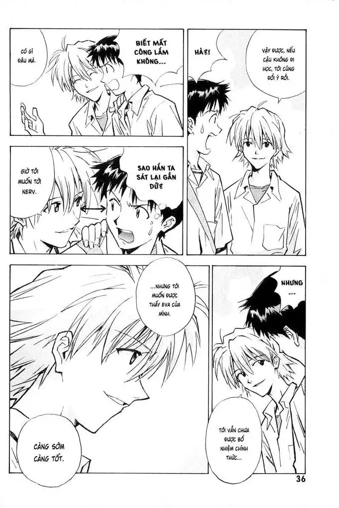 Truyện Tranh Đặc Nhiệm Không Gian - Shin Seiki Evangelion trang 11