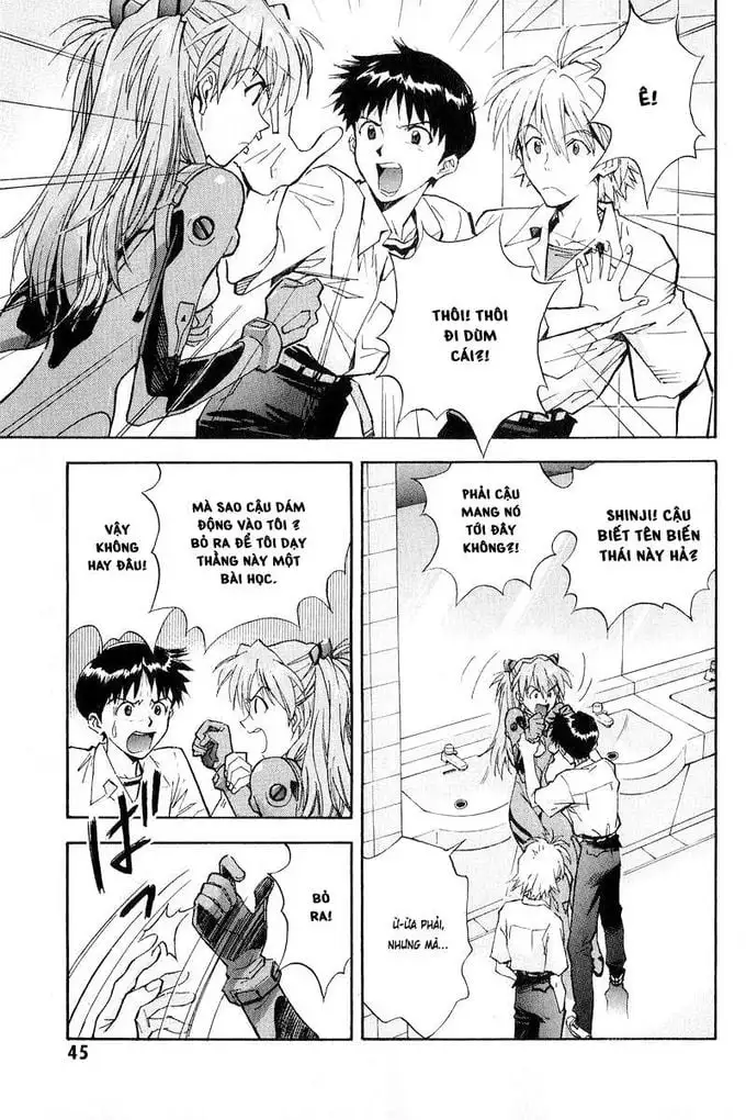 Truyện Tranh Đặc Nhiệm Không Gian - Shin Seiki Evangelion trang 11