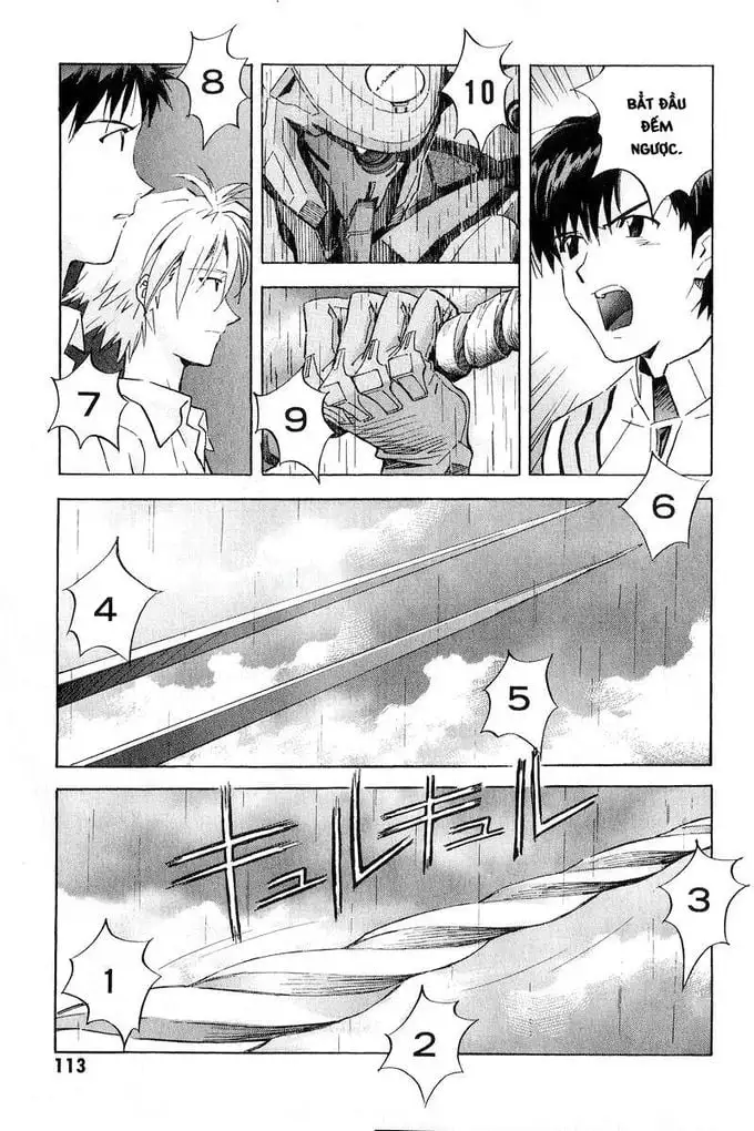 Truyện Tranh Đặc Nhiệm Không Gian - Shin Seiki Evangelion trang 11