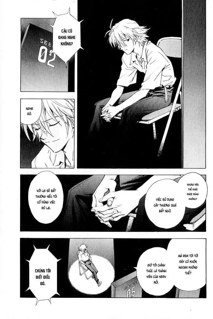 Truyện Tranh Đặc Nhiệm Không Gian - Shin Seiki Evangelion trang 11