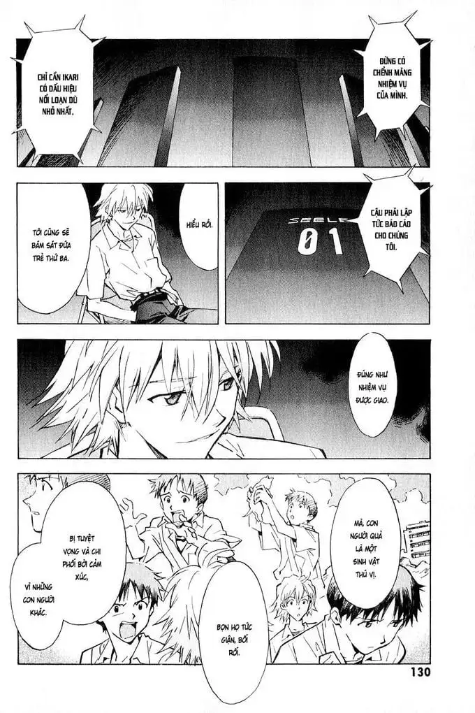 Truyện Tranh Đặc Nhiệm Không Gian - Shin Seiki Evangelion trang 11