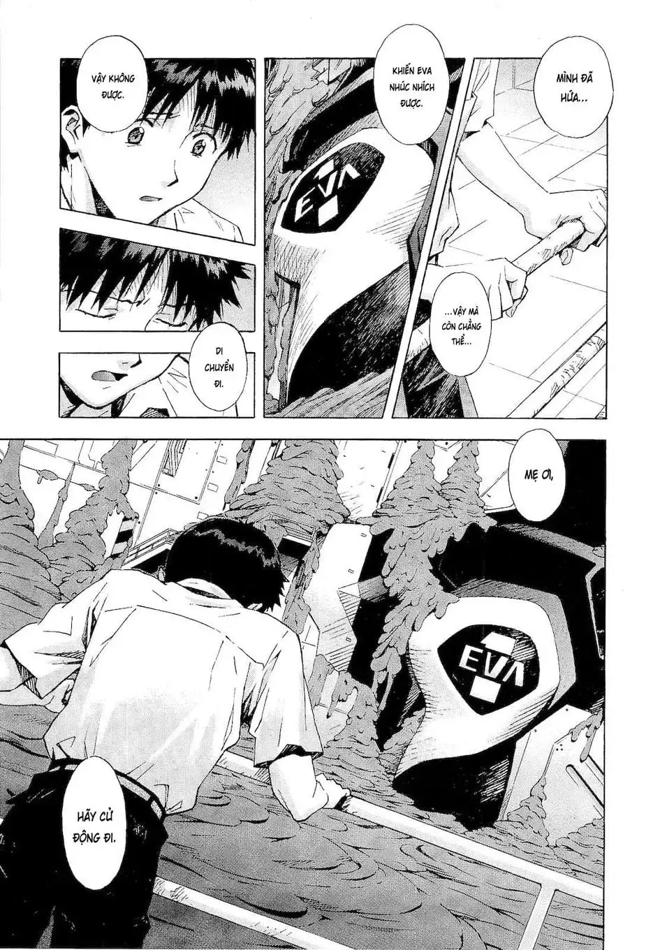 Truyện Tranh Đặc Nhiệm Không Gian - Shin Seiki Evangelion trang 11