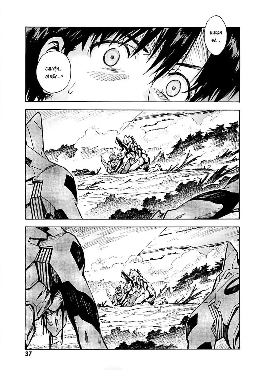 Truyện Tranh Đặc Nhiệm Không Gian - Shin Seiki Evangelion trang 11