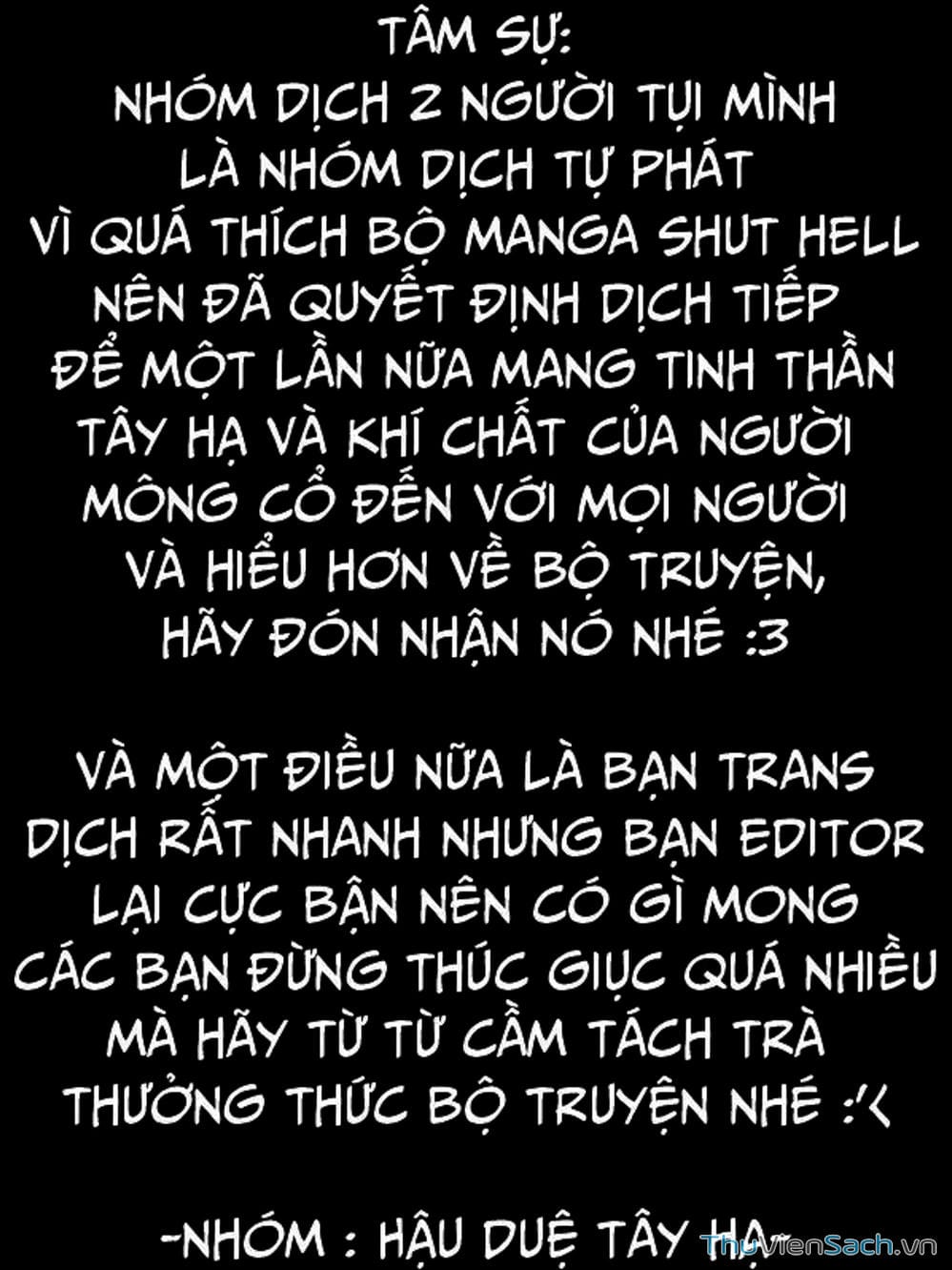 Truyện Tranh Đóng Cửa Lại - Shut Hell trang 8