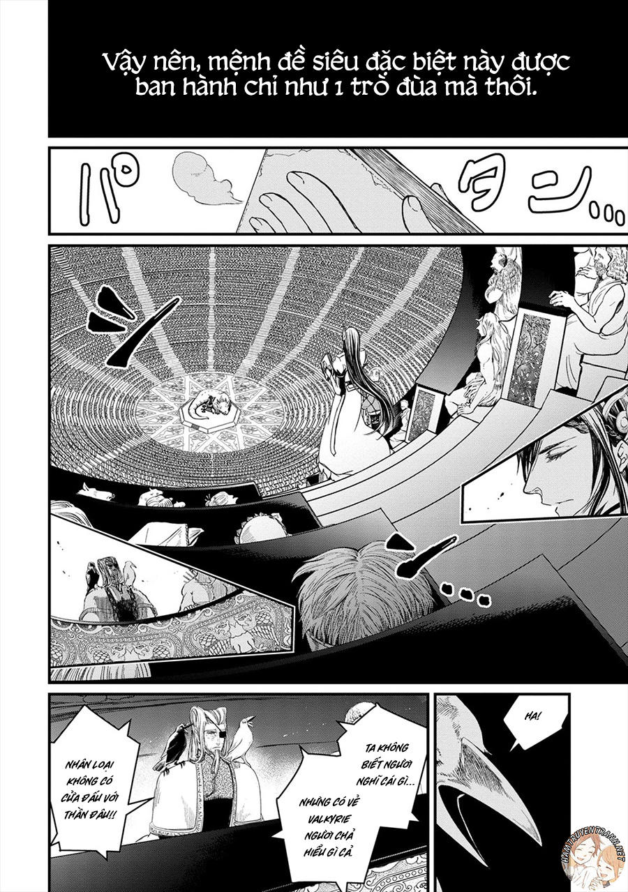 Truyện Tranh Cuộc Chiến Các Vị Thần - Shuumatsu No Valkyrie trang 6