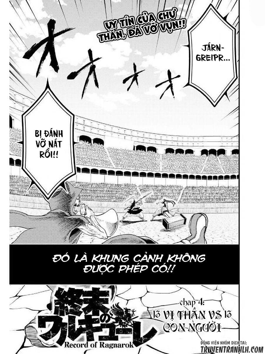 Truyện Tranh Cuộc Chiến Các Vị Thần - Shuumatsu No Valkyrie trang 6