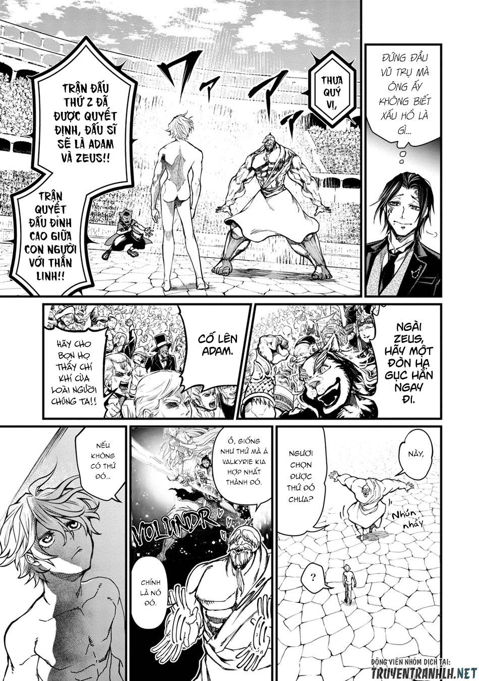 Truyện Tranh Cuộc Chiến Các Vị Thần - Shuumatsu No Valkyrie trang 6