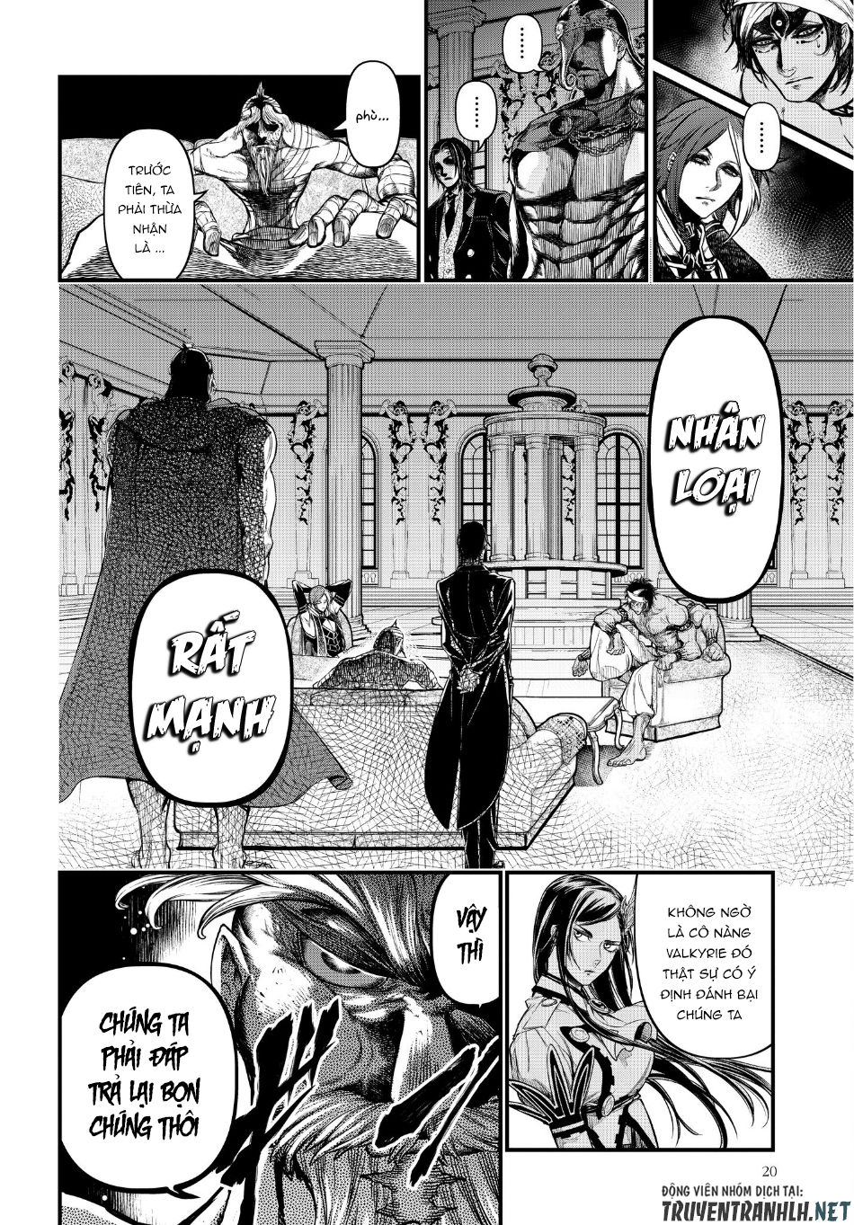 Truyện Tranh Cuộc Chiến Các Vị Thần - Shuumatsu No Valkyrie trang 6