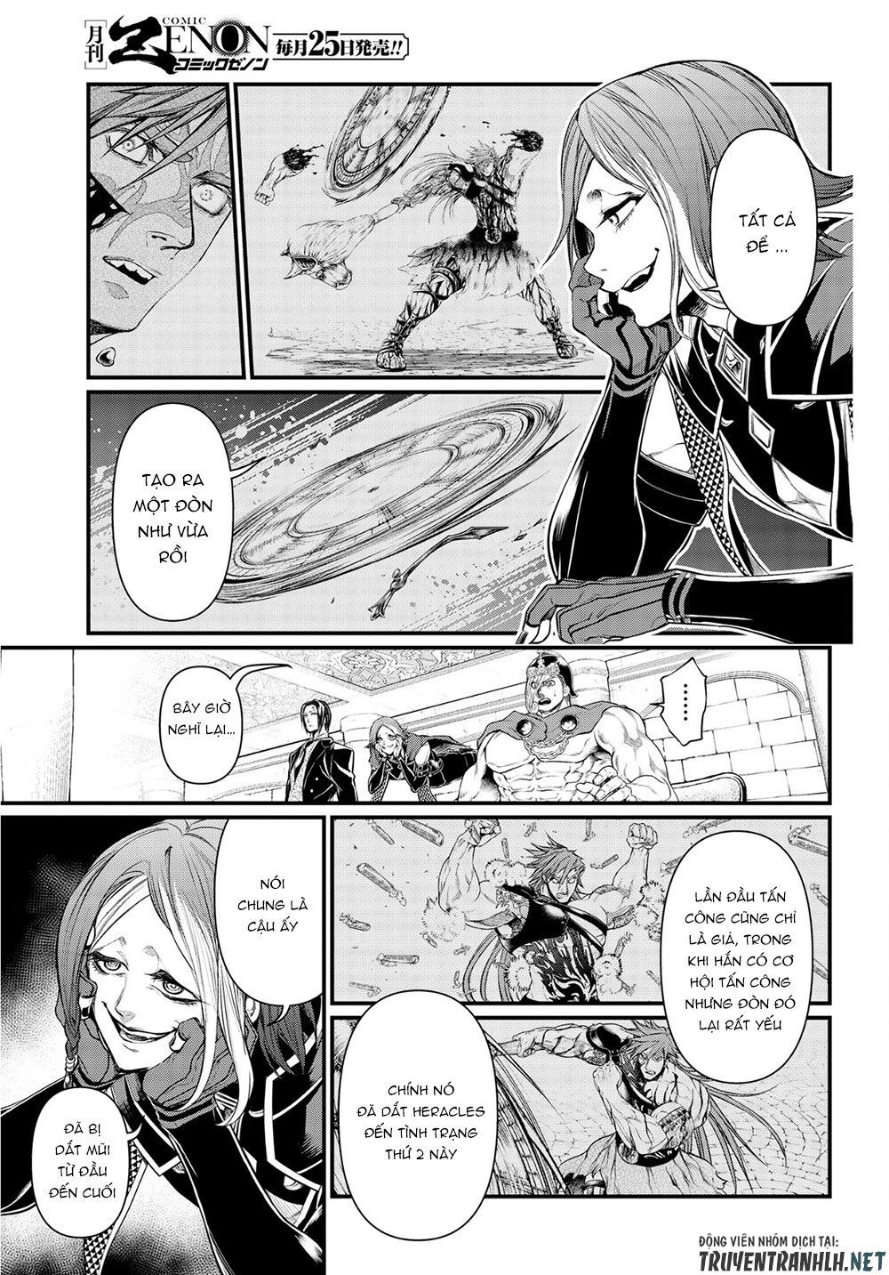 Truyện Tranh Cuộc Chiến Các Vị Thần - Shuumatsu No Valkyrie trang 6