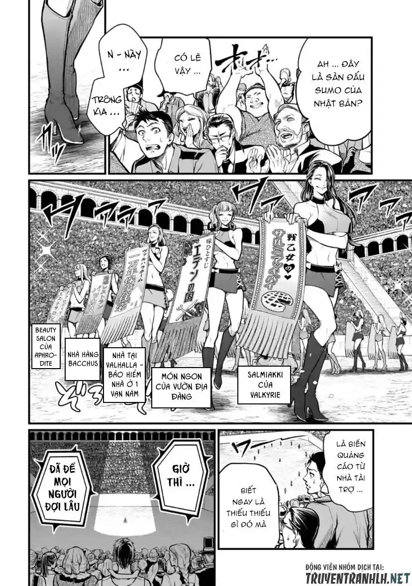Truyện Tranh Cuộc Chiến Các Vị Thần - Shuumatsu No Valkyrie trang 6