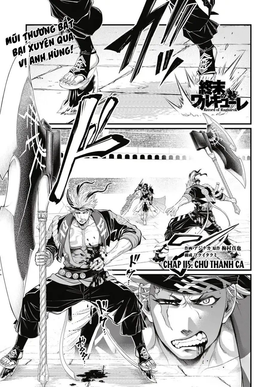 Truyện Tranh Cuộc Chiến Các Vị Thần - Shuumatsu No Valkyrie trang 6
