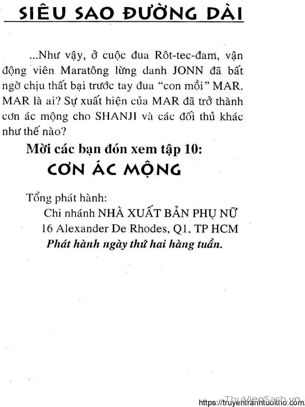 Truyện Tranh Siêu Sao Đường Dài trang 963