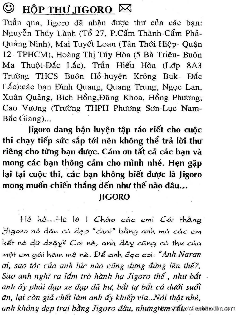 Truyện Tranh Siêu Sao Đường Dài trang 2