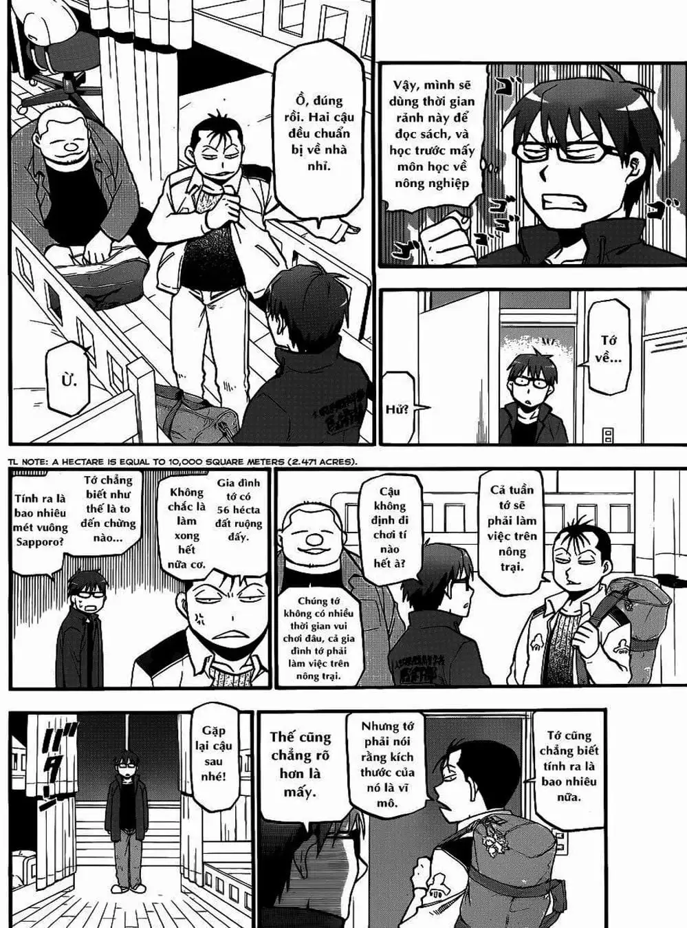 Truyện Tranh Chiếc Muỗng Bạc - Silver Spoon trang 4