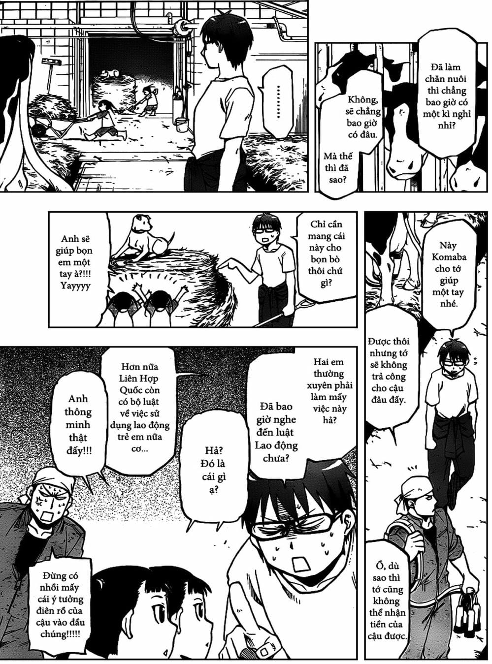 Truyện Tranh Chiếc Muỗng Bạc - Silver Spoon trang 4