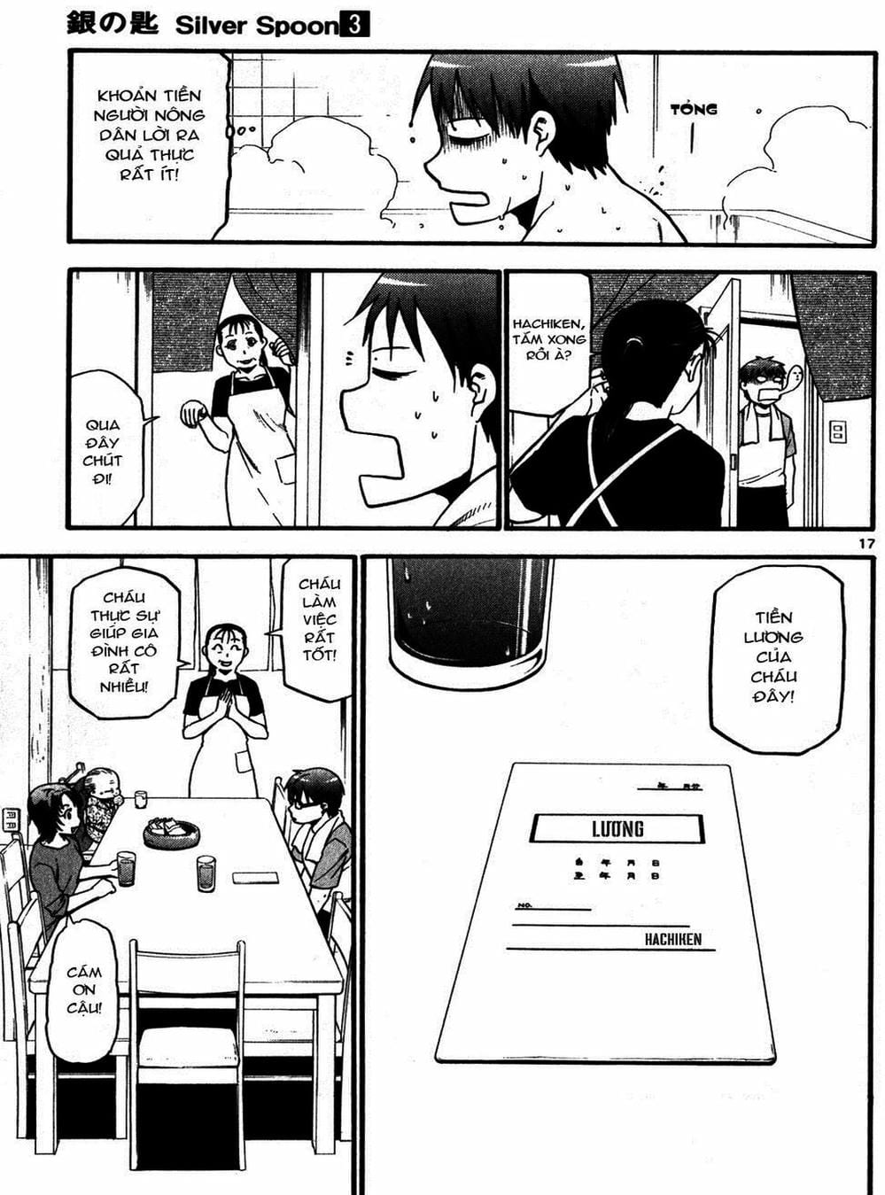 Truyện Tranh Chiếc Muỗng Bạc - Silver Spoon trang 4