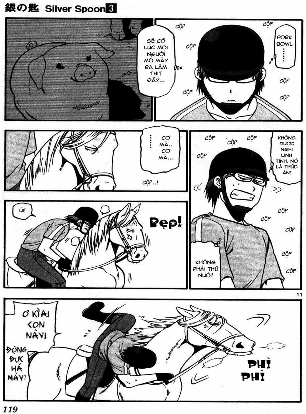 Truyện Tranh Chiếc Muỗng Bạc - Silver Spoon trang 4