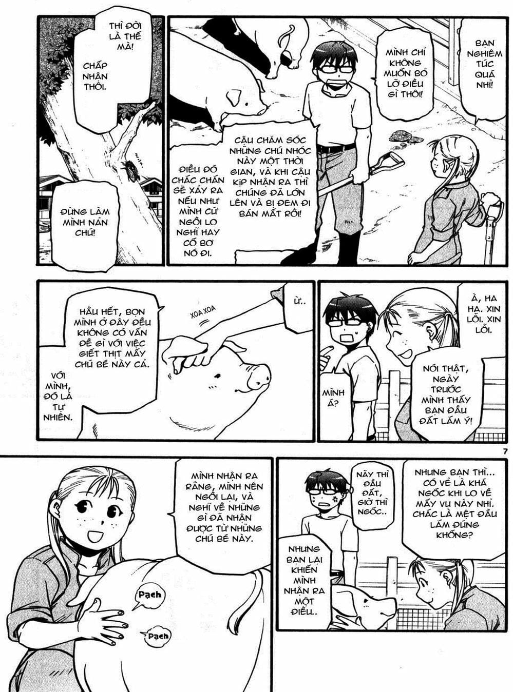 Truyện Tranh Chiếc Muỗng Bạc - Silver Spoon trang 4