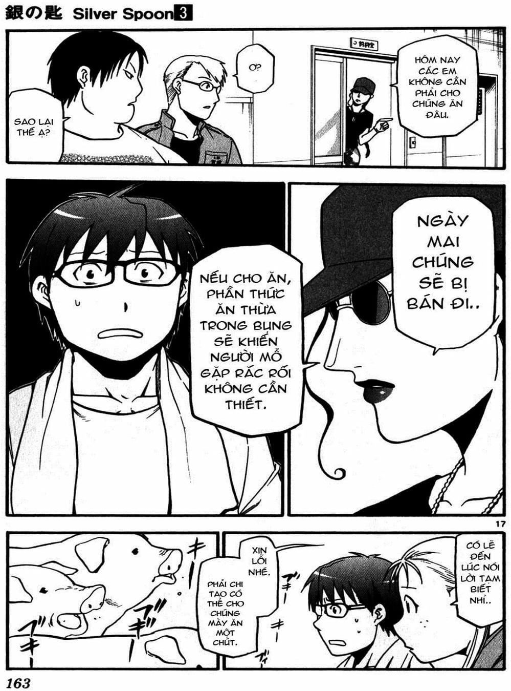 Truyện Tranh Chiếc Muỗng Bạc - Silver Spoon trang 4
