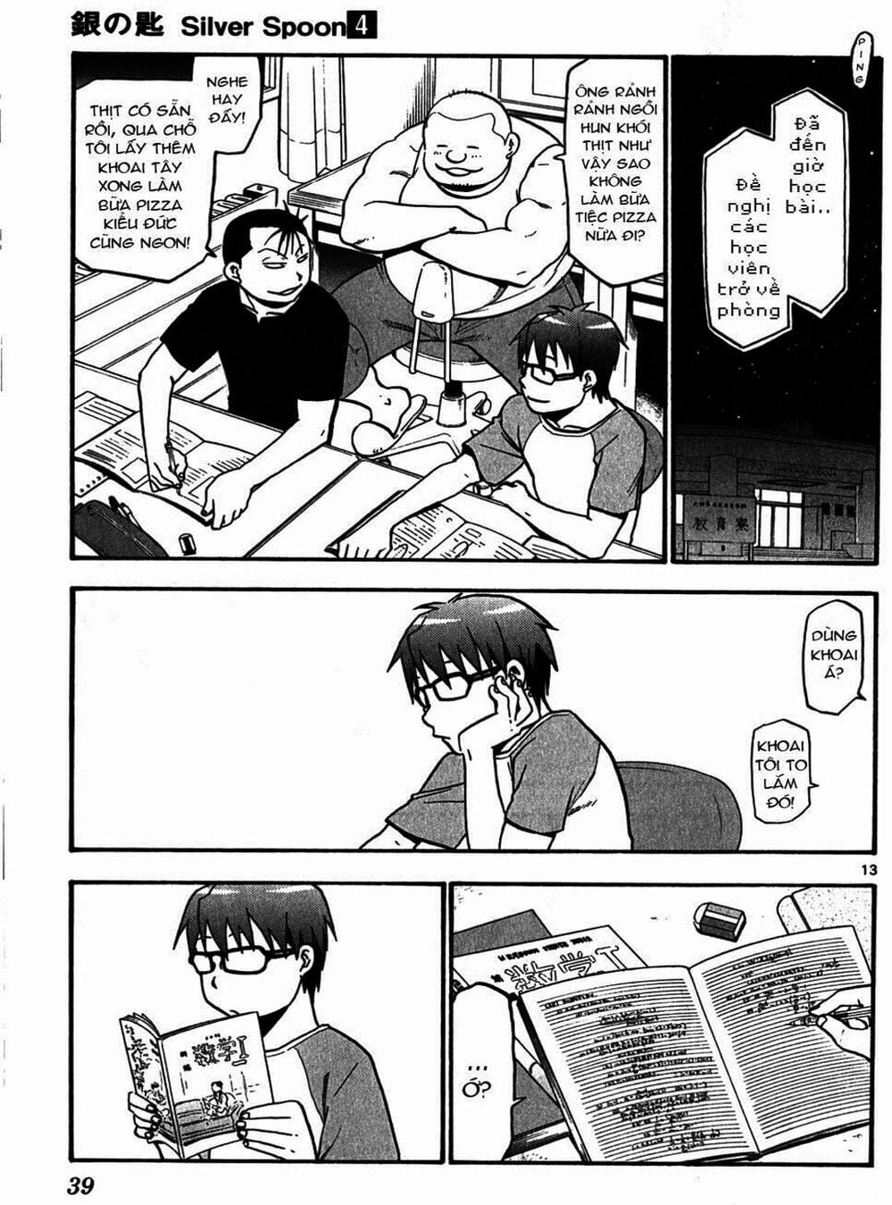 Truyện Tranh Chiếc Muỗng Bạc - Silver Spoon trang 4