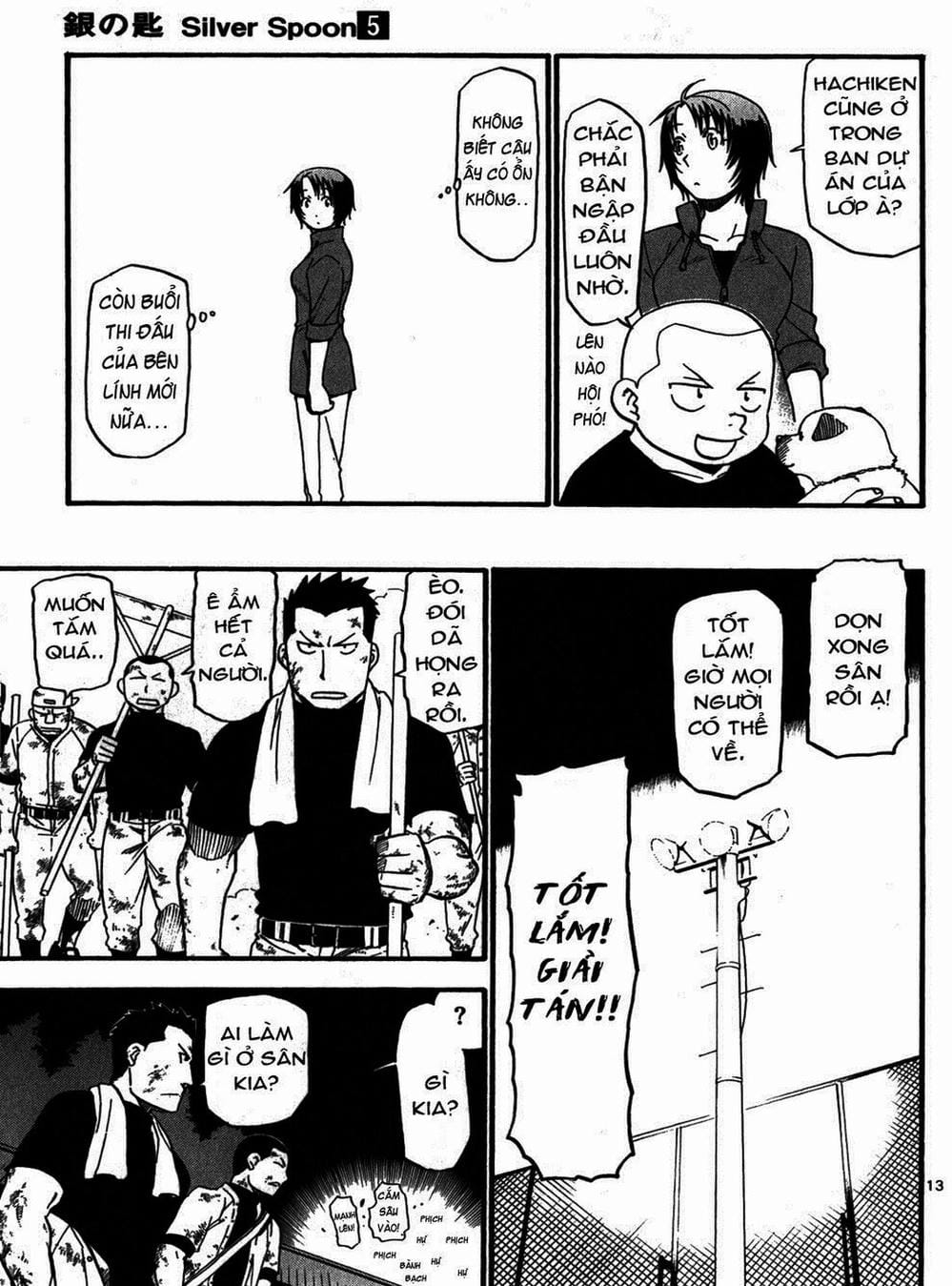 Truyện Tranh Chiếc Muỗng Bạc - Silver Spoon trang 4