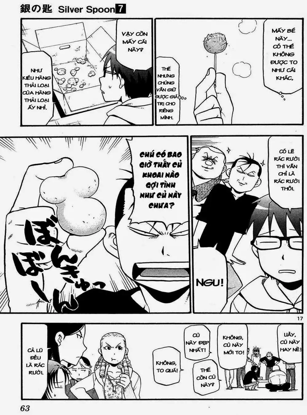 Truyện Tranh Chiếc Muỗng Bạc - Silver Spoon trang 4