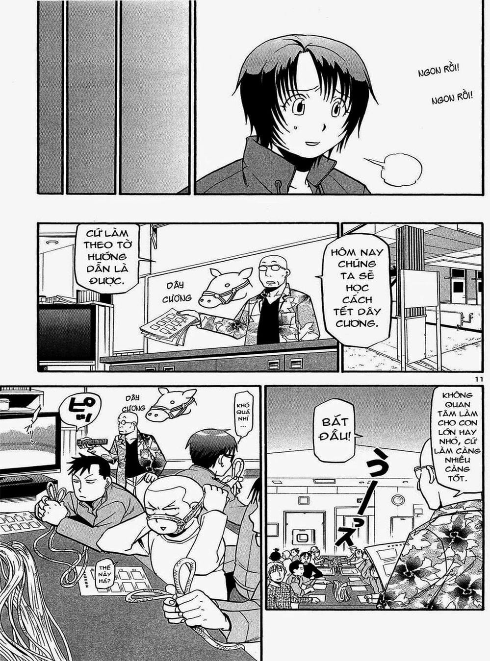 Truyện Tranh Chiếc Muỗng Bạc - Silver Spoon trang 4