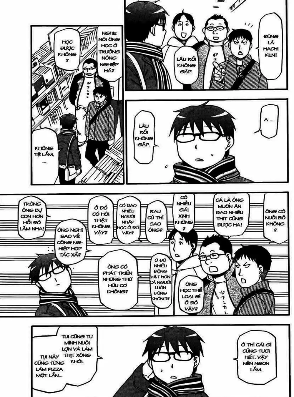 Truyện Tranh Chiếc Muỗng Bạc - Silver Spoon trang 4