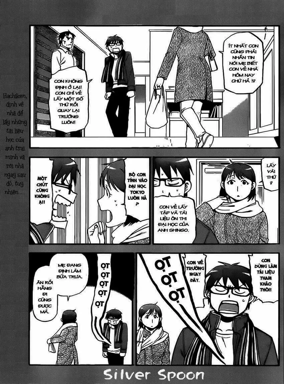 Truyện Tranh Chiếc Muỗng Bạc - Silver Spoon trang 4